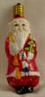 Full figured milk glass Santa - base at top