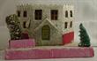 Cardboard house vintage large - odd shape lots of windows (10)