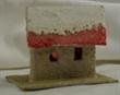 Cardboard house, vintage small