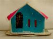 Cardboard house vintage , also can hang as an ornament